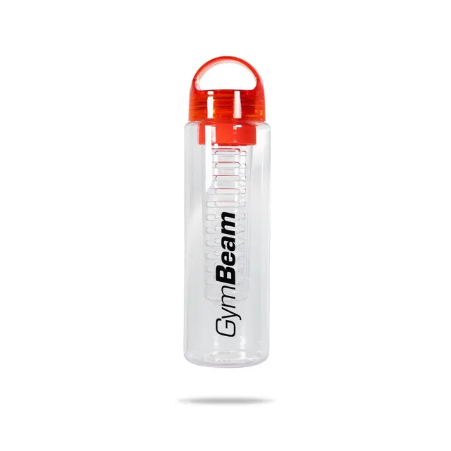 GymBeam Borraccia con Infusore 700 ml Trasparente