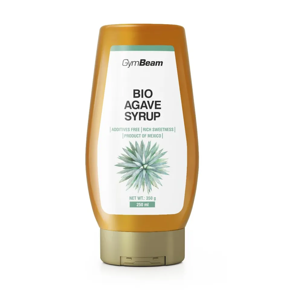 GymBeam Sciroppo d'Agave BIO 250 ml Dolcificante Vegano