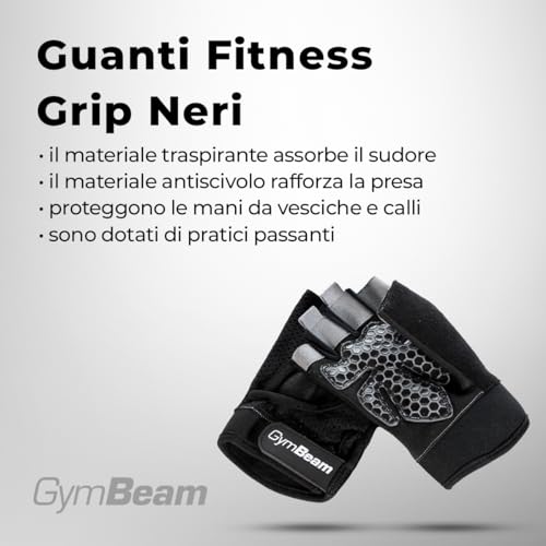 GymBeam Guanti Palestra antiscivolo traspiranti protezione mani
