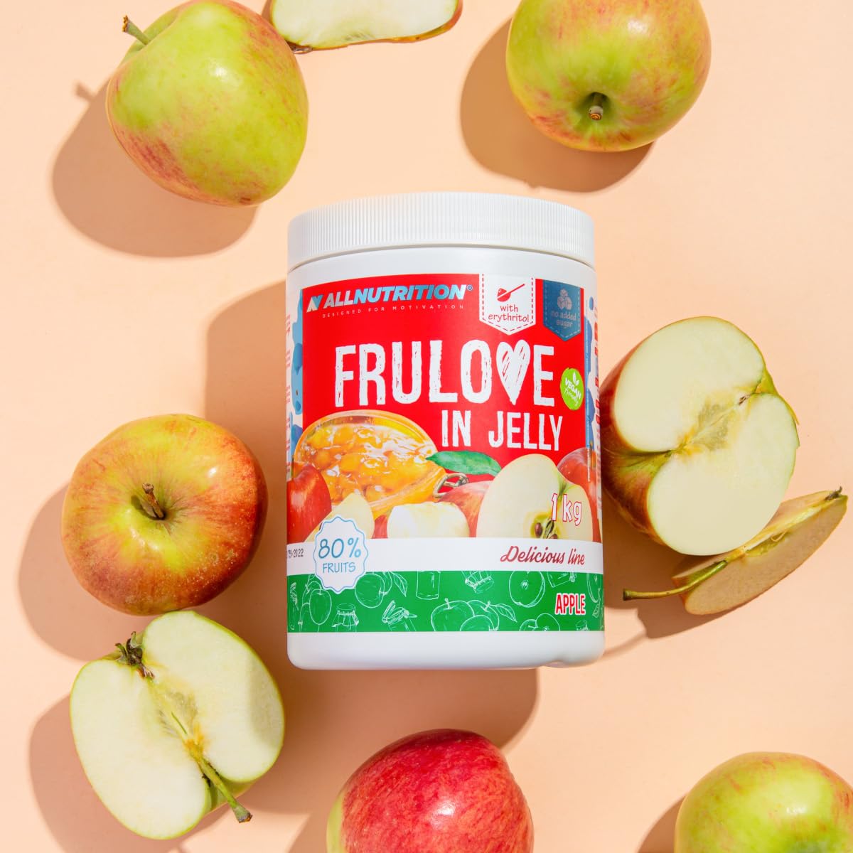 AllNutrition Frulove Marmellata Mela Cannella 2 Pezzi Senza Zucchero