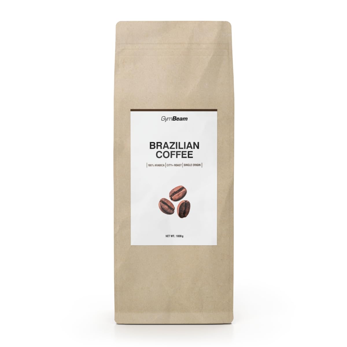 GymBeam Caffè Brasiliano Santos grani arabica 1kg