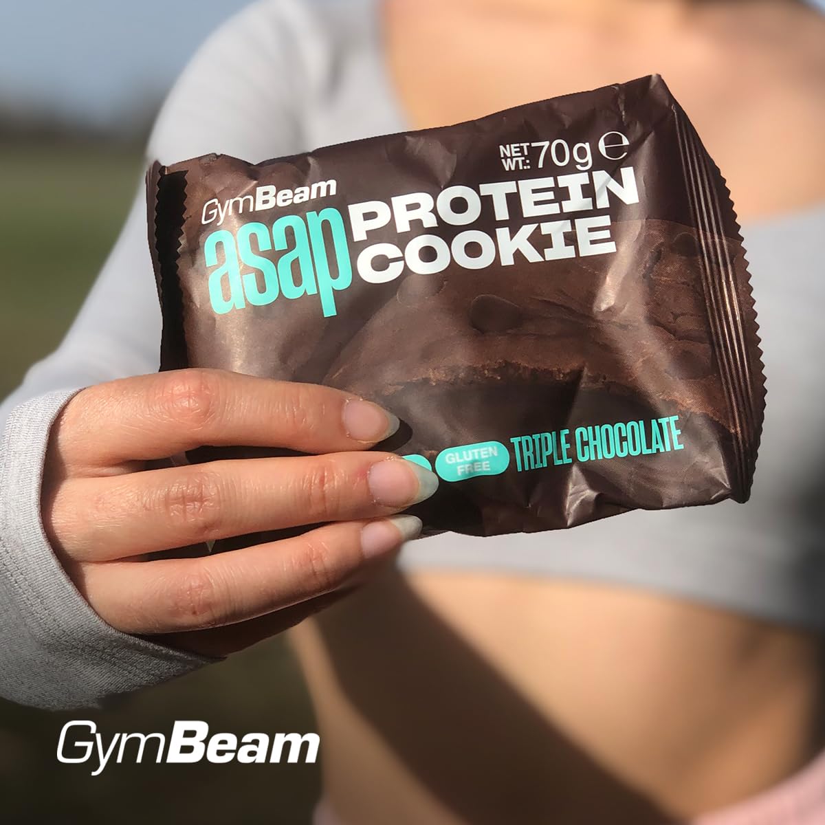GymBeam ASAP Cookie Proteico Triple Chocolate 10x70g