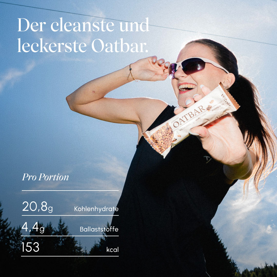 Vetain Oatbar Schoko-Nuss 12 Barrette Avena Cioccolato Vegan