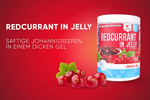 AllNutrition Frulove Ribes Rosso in Jelly Marmellata 1000g Senza Zucchero