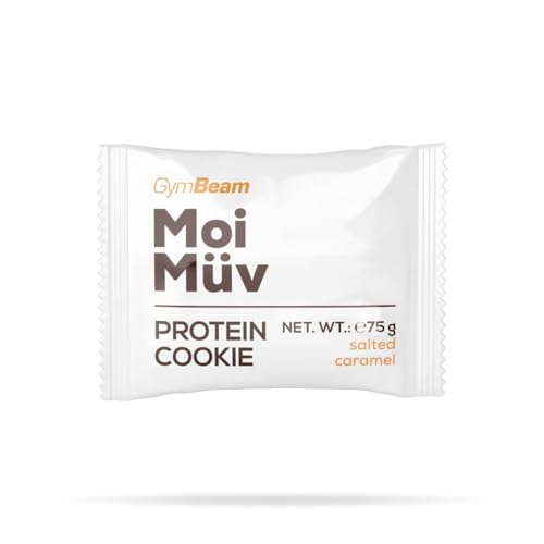 GymBeam MoiMüv Cookie Double Chocolate biscotti 12x75g