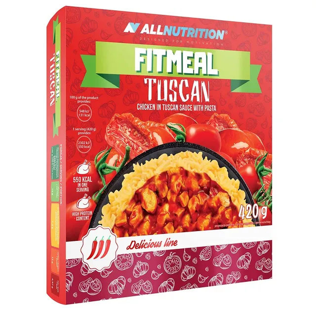 AllNutrition Fitmeal Pasto Pronto Toscano 420g Pollo Pasta