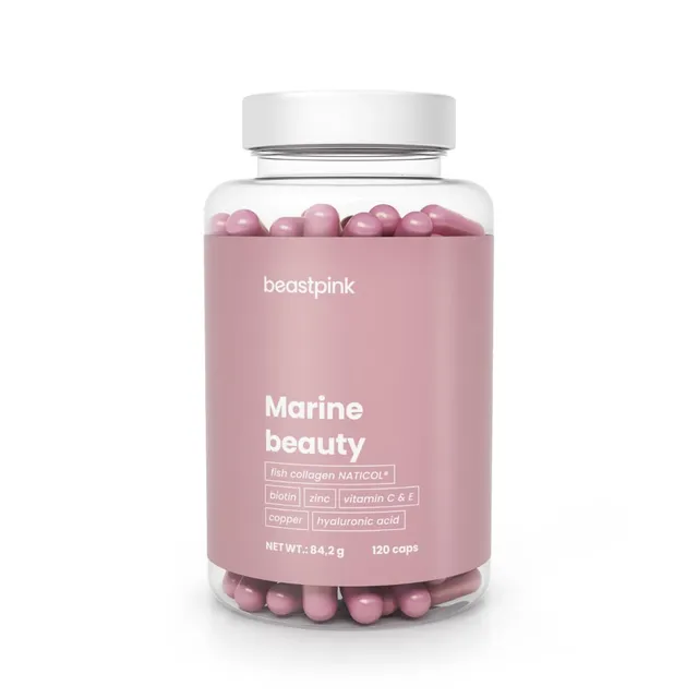 GymBeam Marine Beauty 120 capsule collagene marino donna