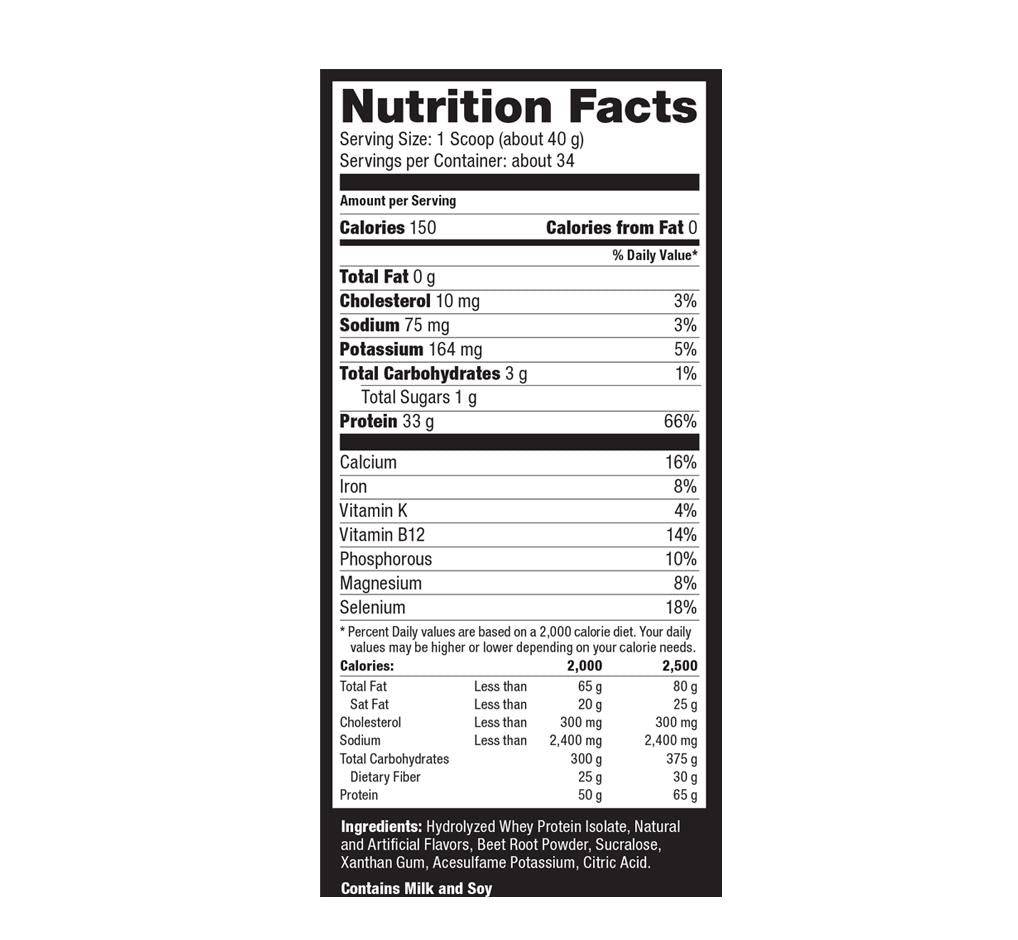 Ultimate Nutrition Hydrocool Whey Isolate Proteine Cioccolato 33 g