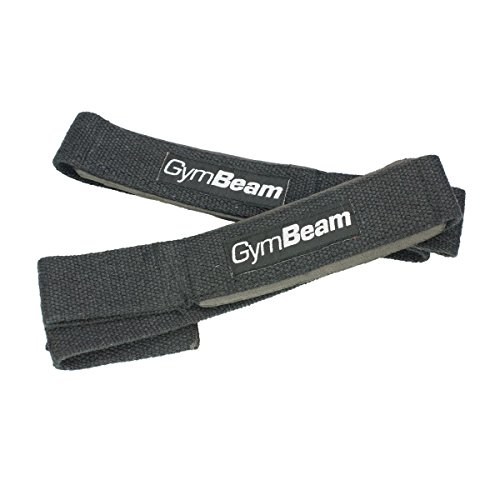 GymBeam Straps Cinghie Sollevamento cotone antiscivolo 1 paio