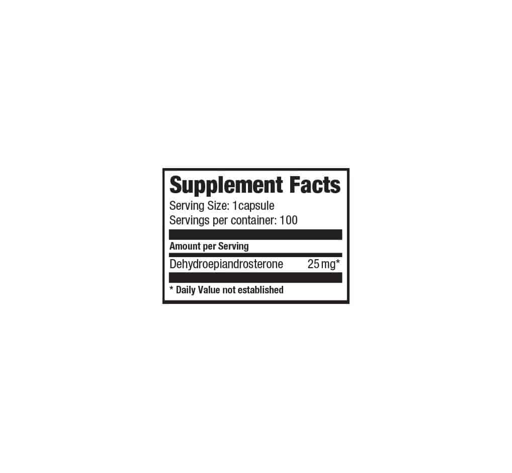Ultimate Nutrition DHEA 50mg Capsule Performance