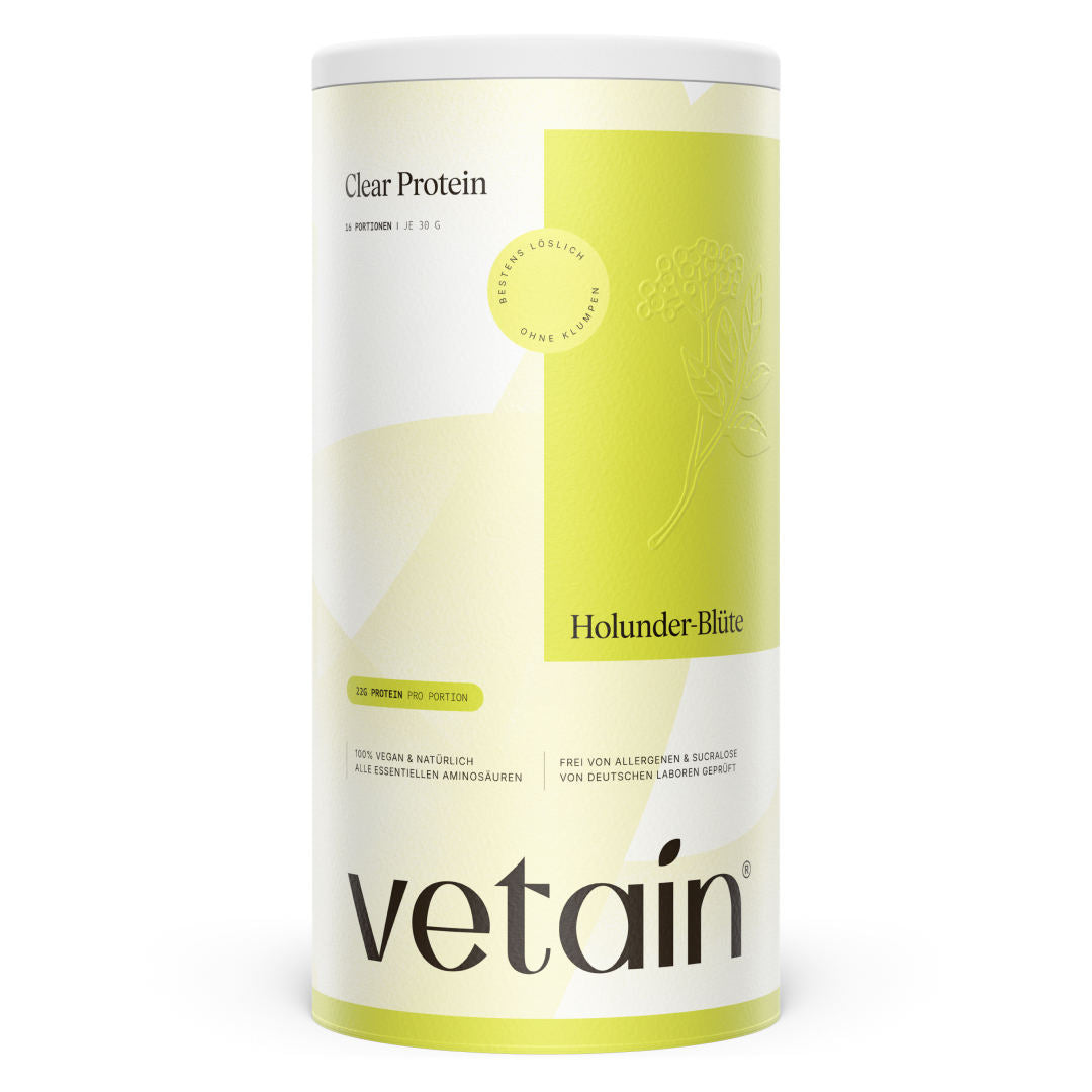 Vetain Clear Protein Vegane Sambuco 480g