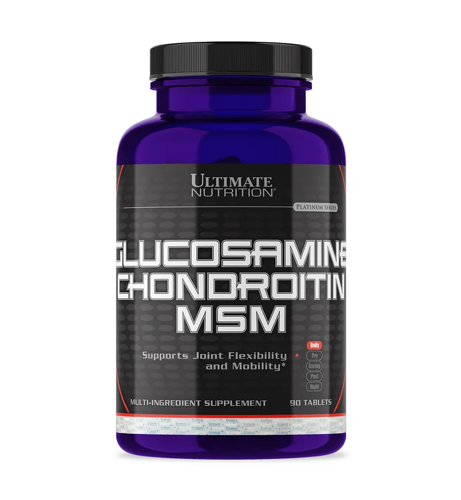 Ultimate Nutrition Glucosamine Chondroitin MSM integratore articolazioni