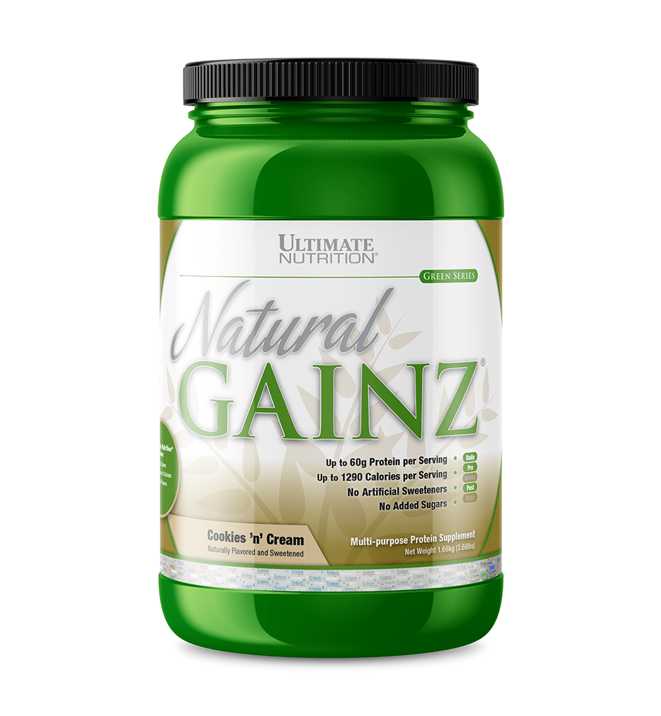 Ultimate Nutrition Natural Gainz weight gainer Chocolate Creme