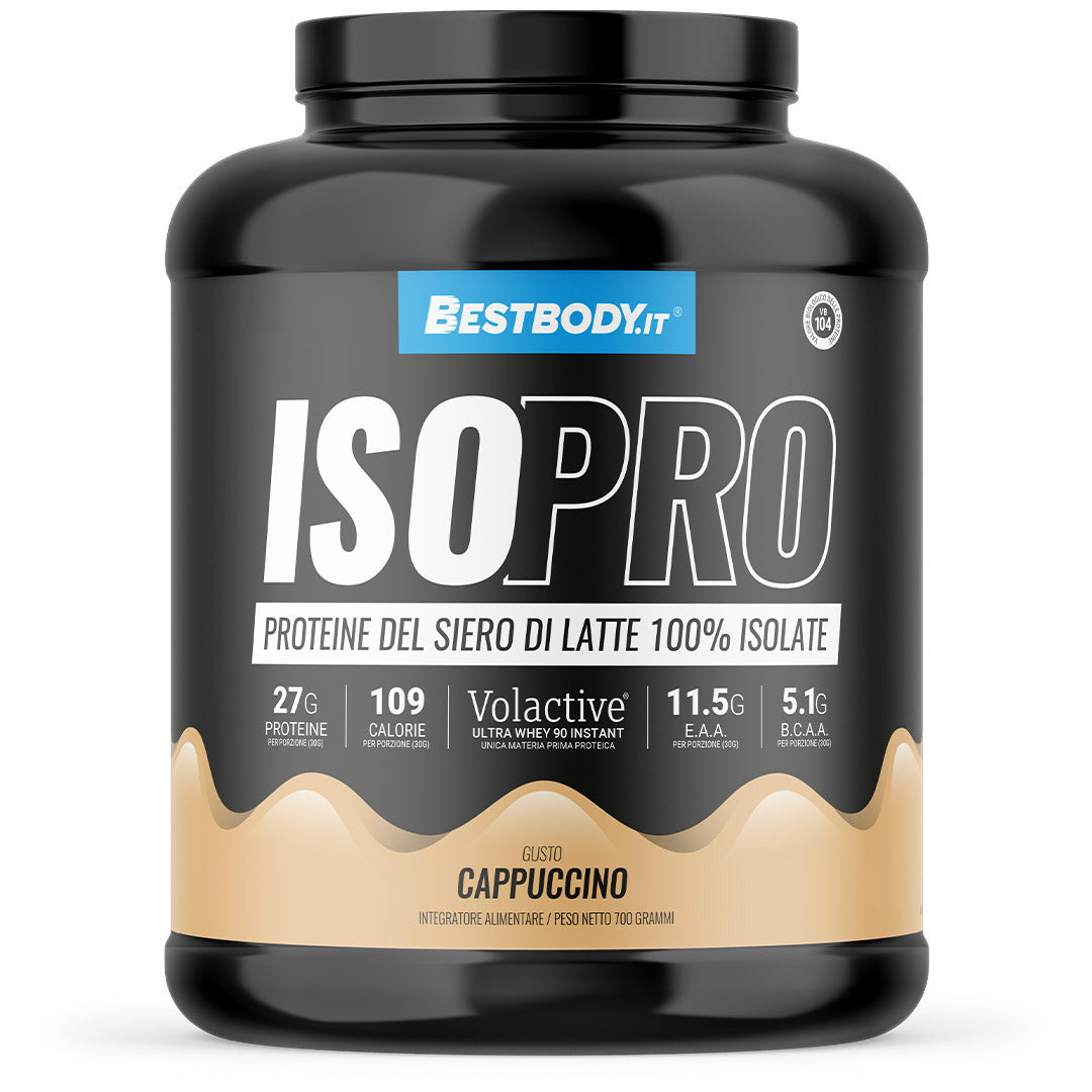 Best Body IsoPro 700g Proteine Whey Isolate Biscotto 27g