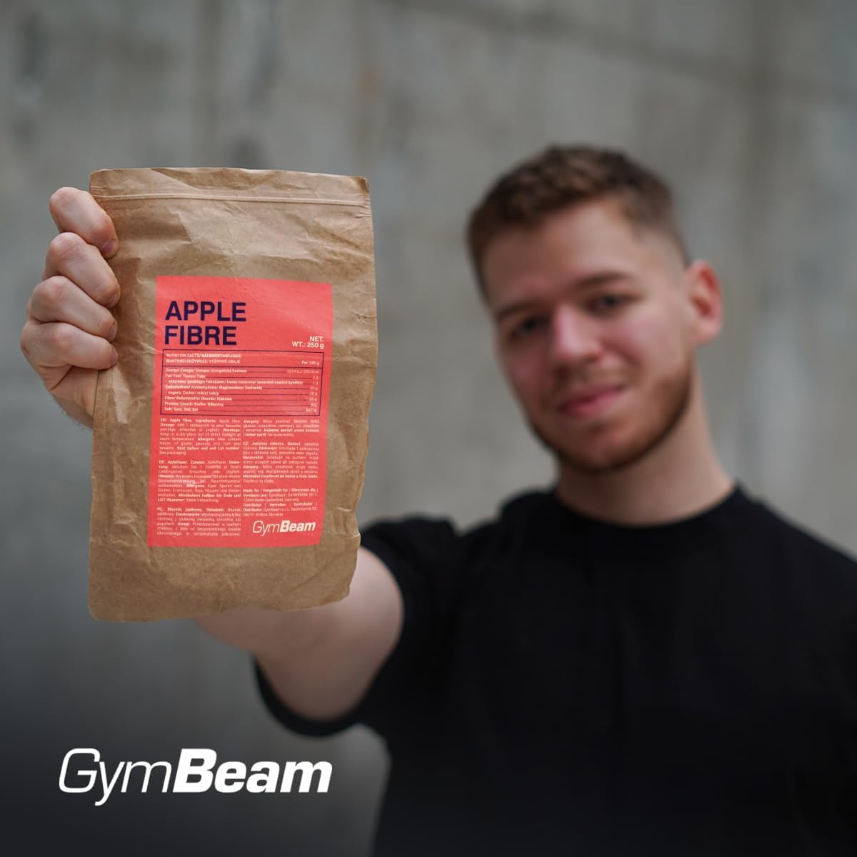 GymBeam Fibra di Mela in Polvere 250g Solubile