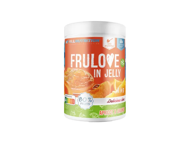 AllNutrition Frulove in Jelly frutta in gelatina 1000 g albicocca-arancia