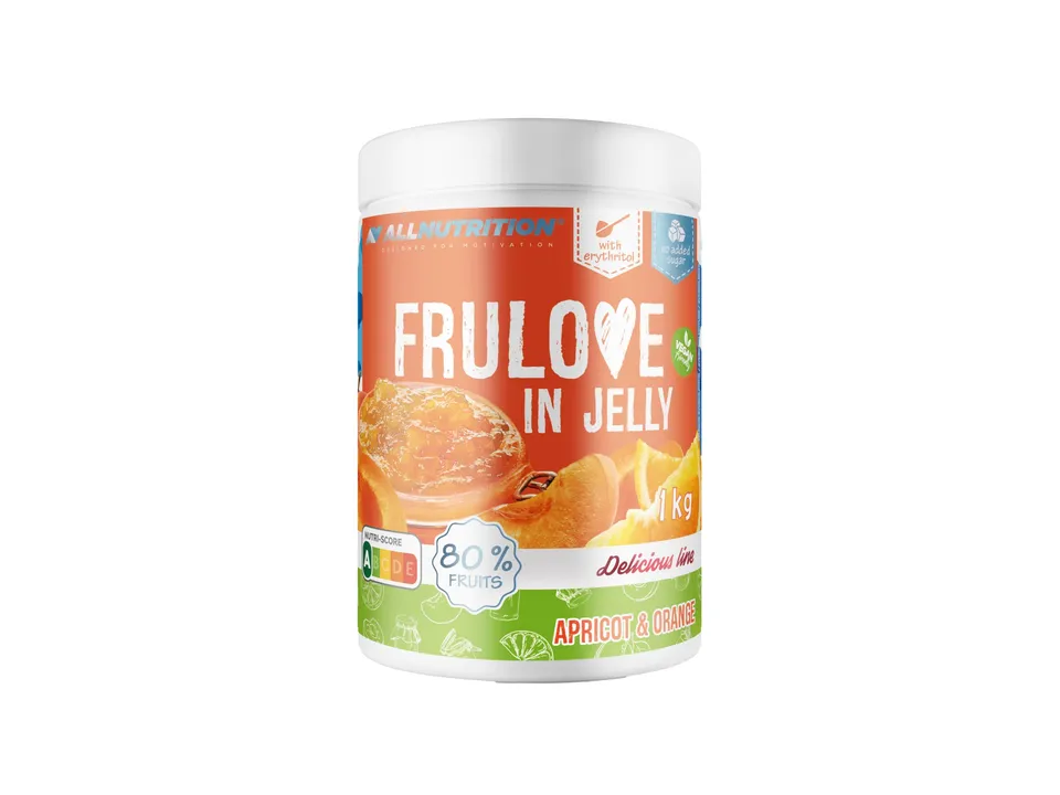 AllNutrition Frulove in Jelly frutta in gelatina 1000 g albicocca-arancia