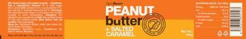 GymBeam Burro Arachidi caramello salato 340 g proteico