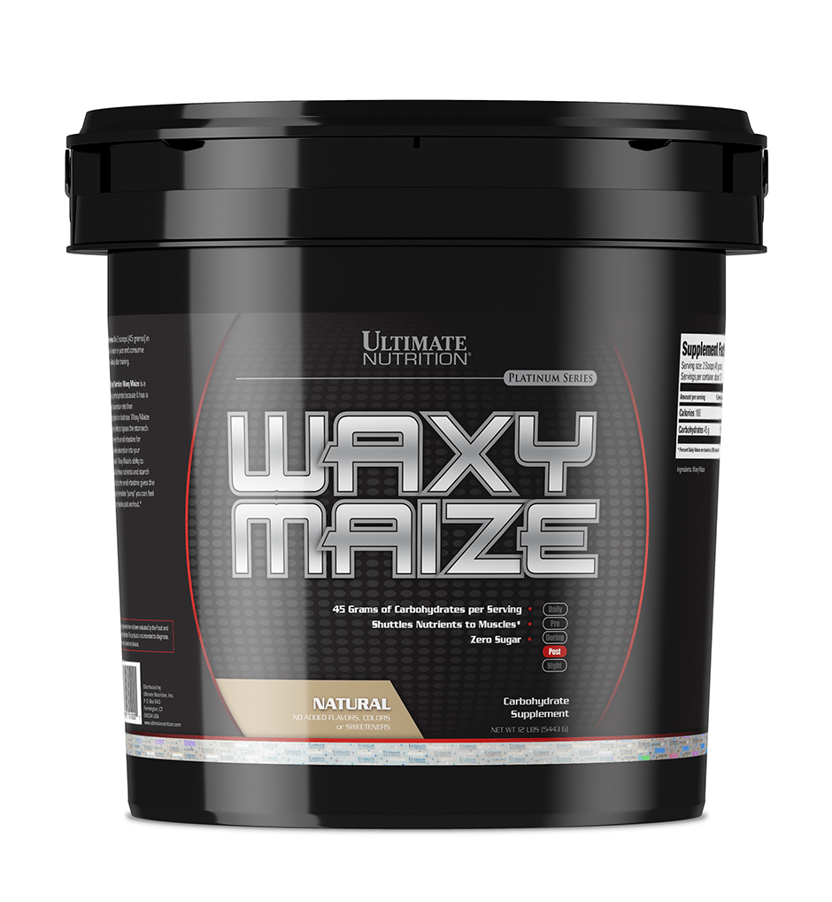 Ultimate Nutrition Waxy Maize carboidrati in polvere 12 lbs