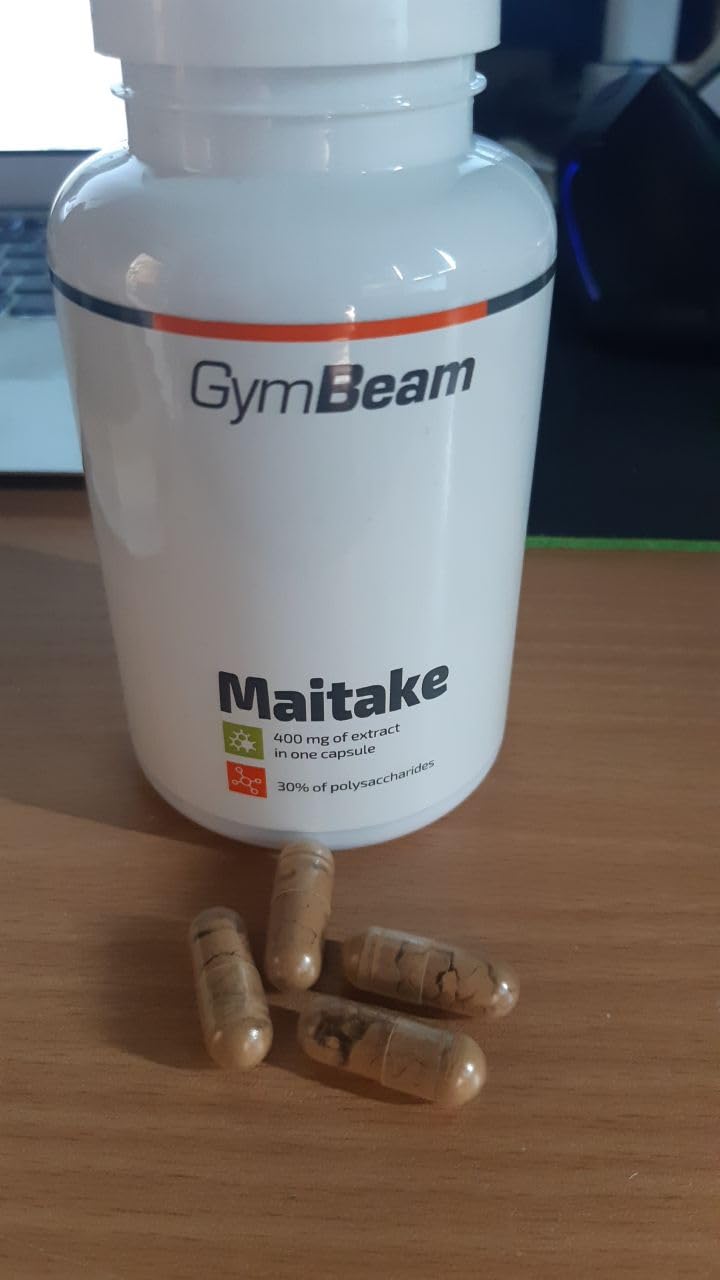 GymBeam Maitake Integratore 90 Capsule Vegano Polisaccaridi