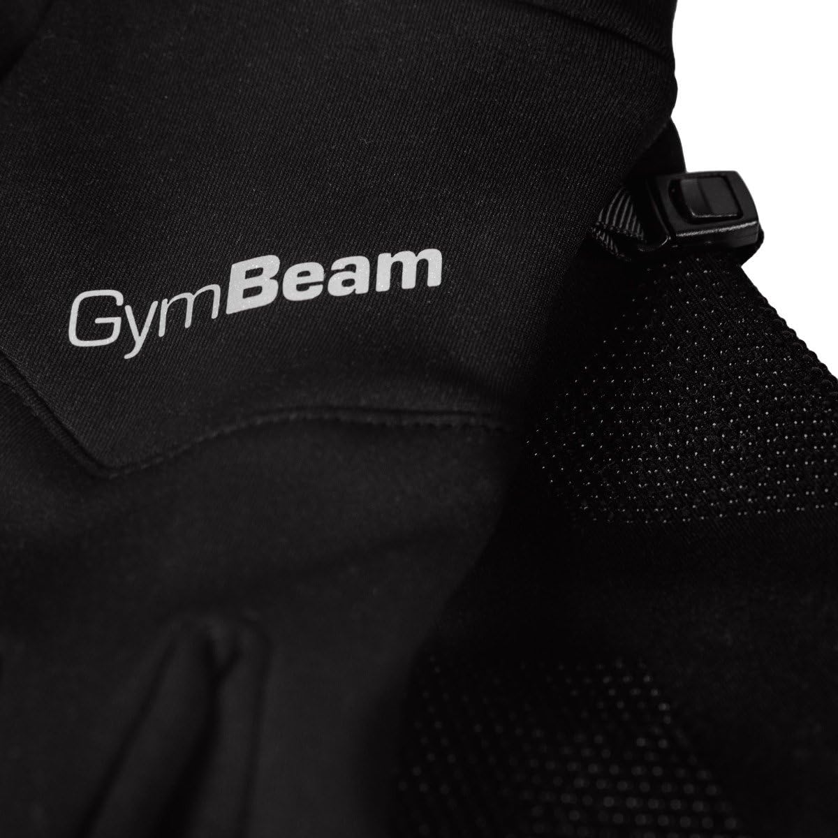 GymBeam Unstoppable Guanti Corsa Termici Touch Screen Riflettenti
