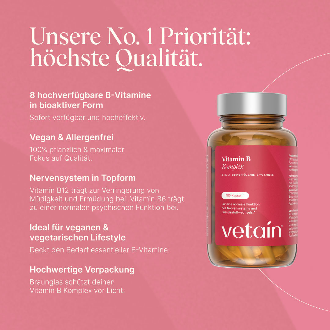 Vetain Vitamine Minerali Vitamin B Complex 180 capsule
