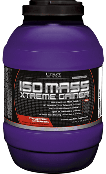 Ultimate Nutrition Isomass Xtreme Gainer polvere Chocolate Milk