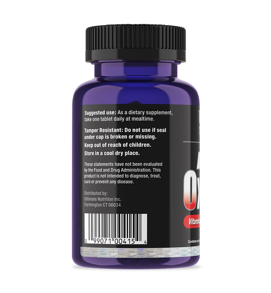 Ultimate Nutrition Antioxidant Integratore Vitamine 600 mg