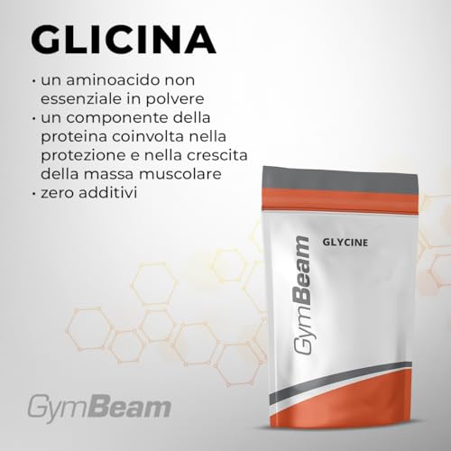GymBeam Glicina Polvere 250 g Pura Zero Additivi