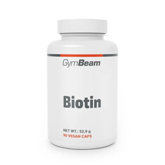 GymBeam D-Biotina 300 mcg 60 capsule integratore capelli vegano