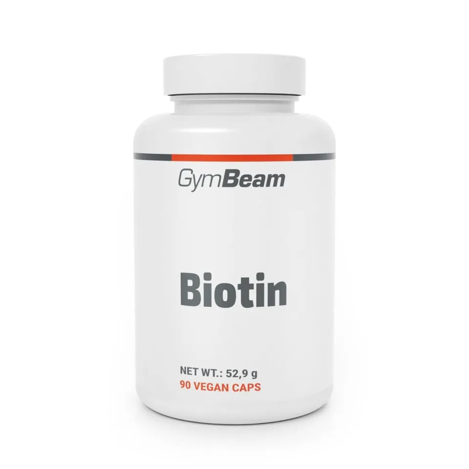 GymBeam D-Biotina 300 mcg 60 capsule integratore capelli vegano