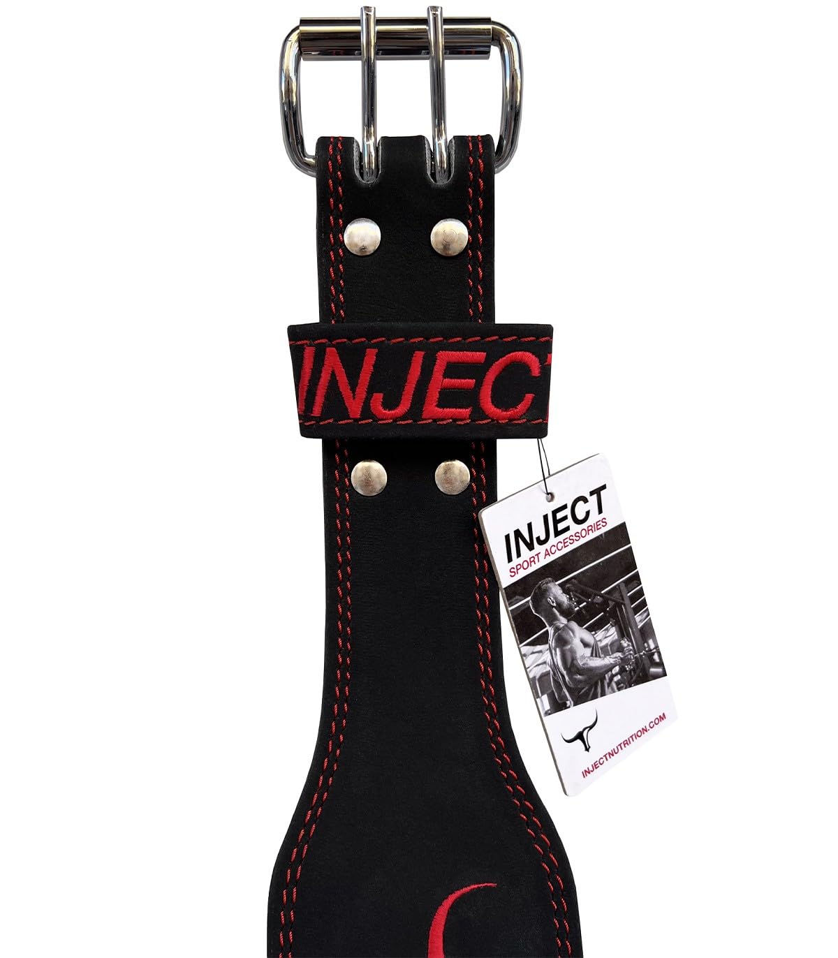 INJECT NUTRITION Torus Professional cintura palestra pelle scamosciata