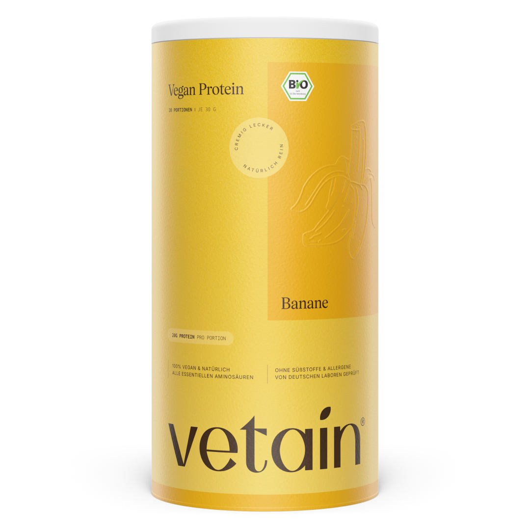 Vetain Veganes Proteinpulver Vanille proteine bio 600g