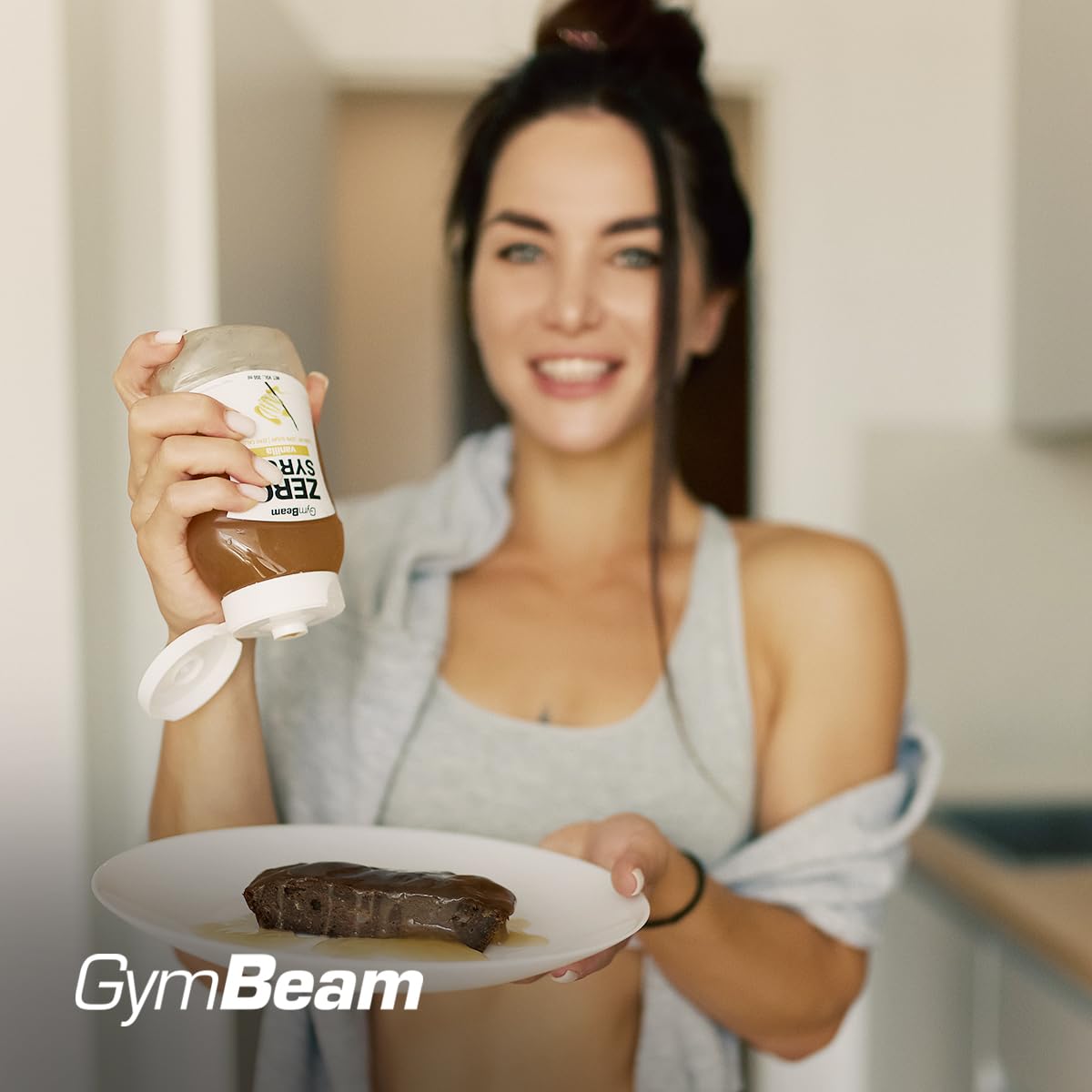 GymBeam Sciroppo ZERO vaniglia 350 ml senza zuccheri