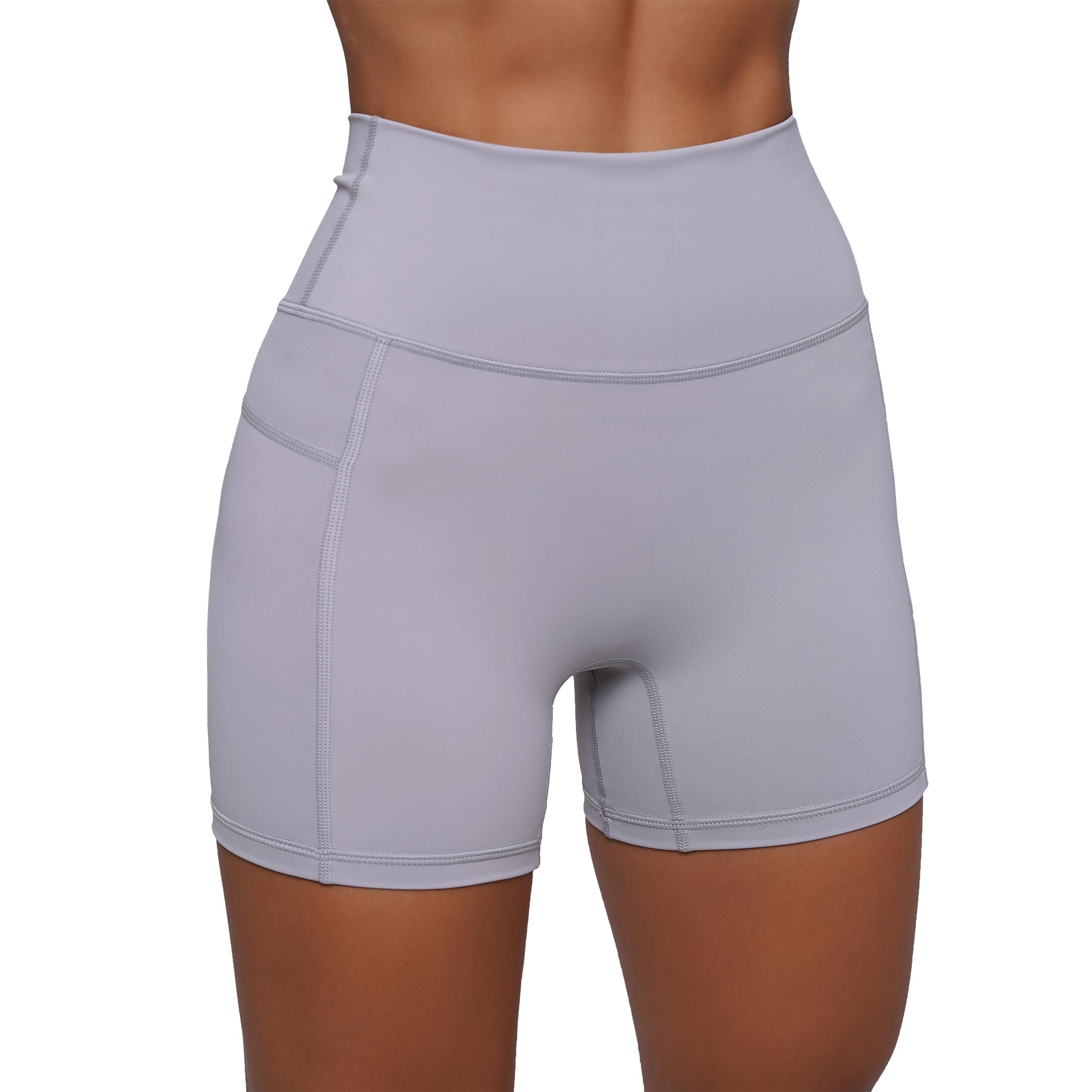 GymBeam Fit Pantaloncini Donna Mist Grey Taglia S