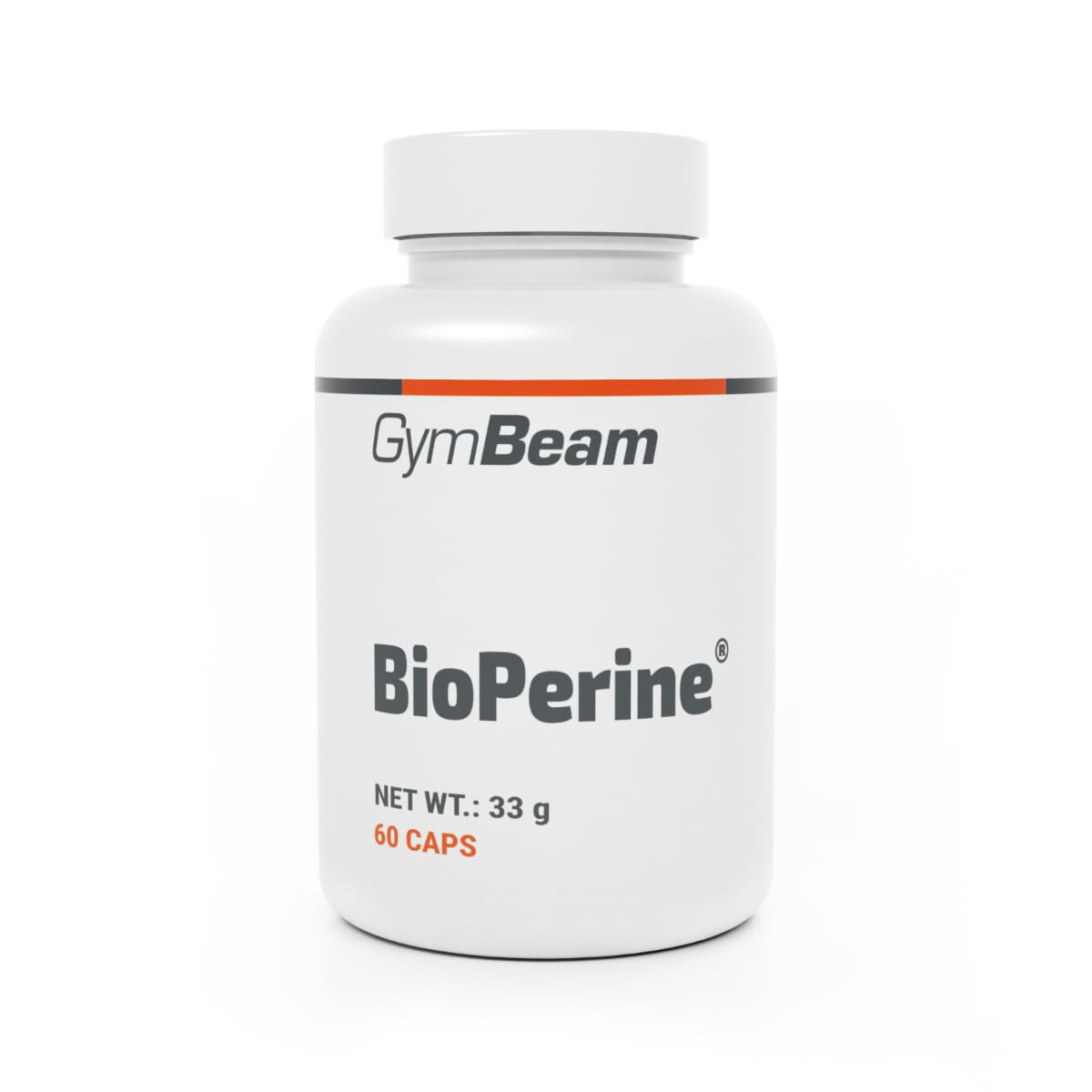 GymBeam Bioperine Integratore Pepe Nero 60 Capsule Piperina 95% Vegano