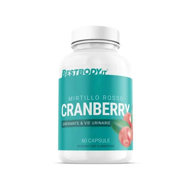 Best Body Mirtillo Rosso cranberry capsule 60cps drenante