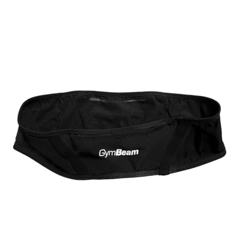 GymBeam Cintura Compact Black running tasca zip L