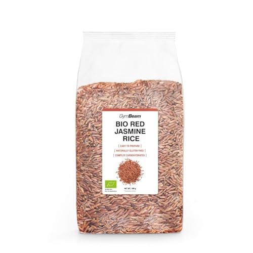 GymBeam Riso Rosso Jasmine Integrale 500 g Senza Glutine