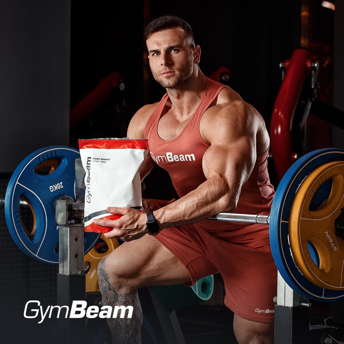 GymBeam Cluster Dextrin 1000 g Polvere Carboidrati HBCD