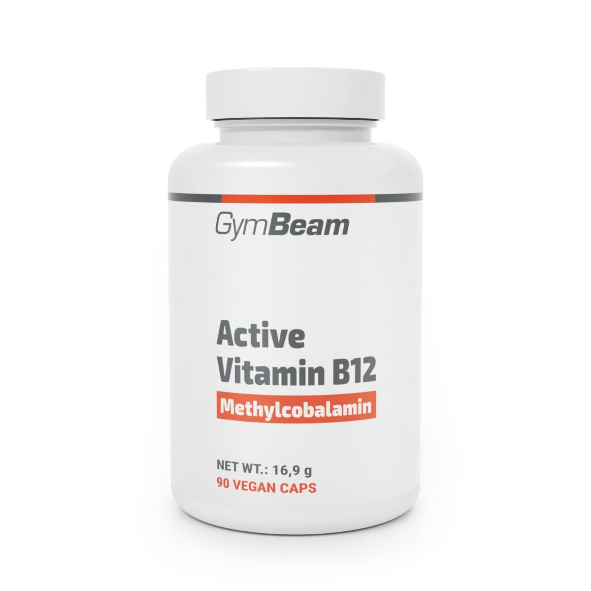 GymBeam Vitamina B12 Metilcobalamina 60 cps energia
