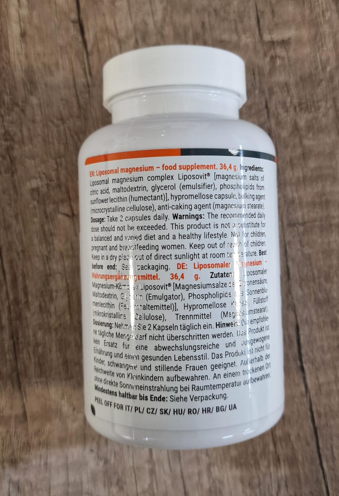 GymBeam Magnesio Liposomiale Capsule LipoCellTech 95% Assorbimento