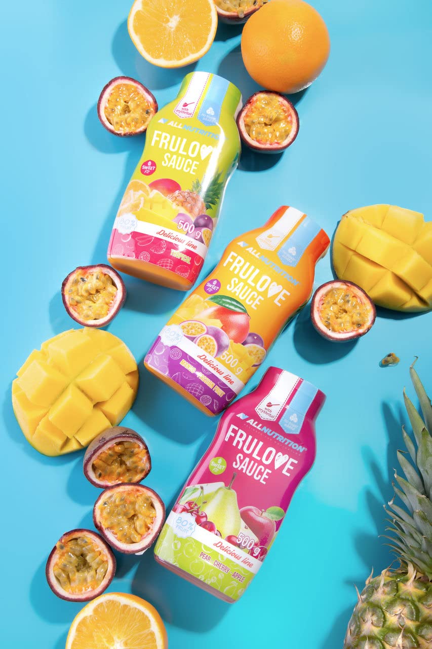AllNutrition Frulove 500 g sciroppo frutta tropical sugar-free