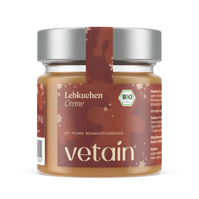 Vetain Snacks Lebkuchencreme crema spalmabile 200g BIO