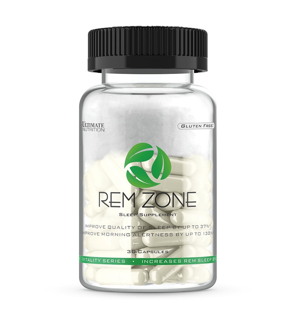 Ultimate Nutrition REM Zone Sonno Melatonina 30 Capsule Recupero