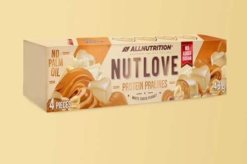 AllNutrition Nutlove praline white choco peanut proteine 48g