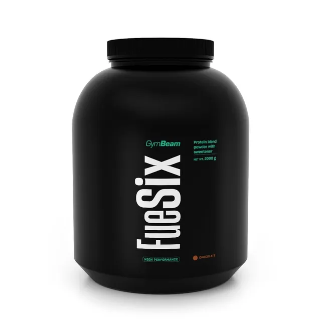 GymBeam FueSix proteine cioccolato 1000 g 6 fonti