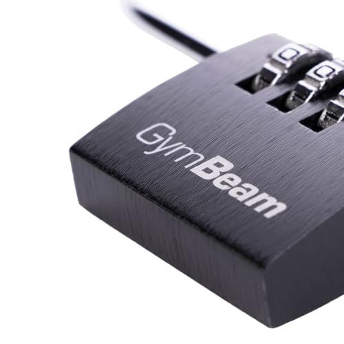 GymBeam Accessori Guard Lucchetto Combinazione Alluminio 3 Cifre