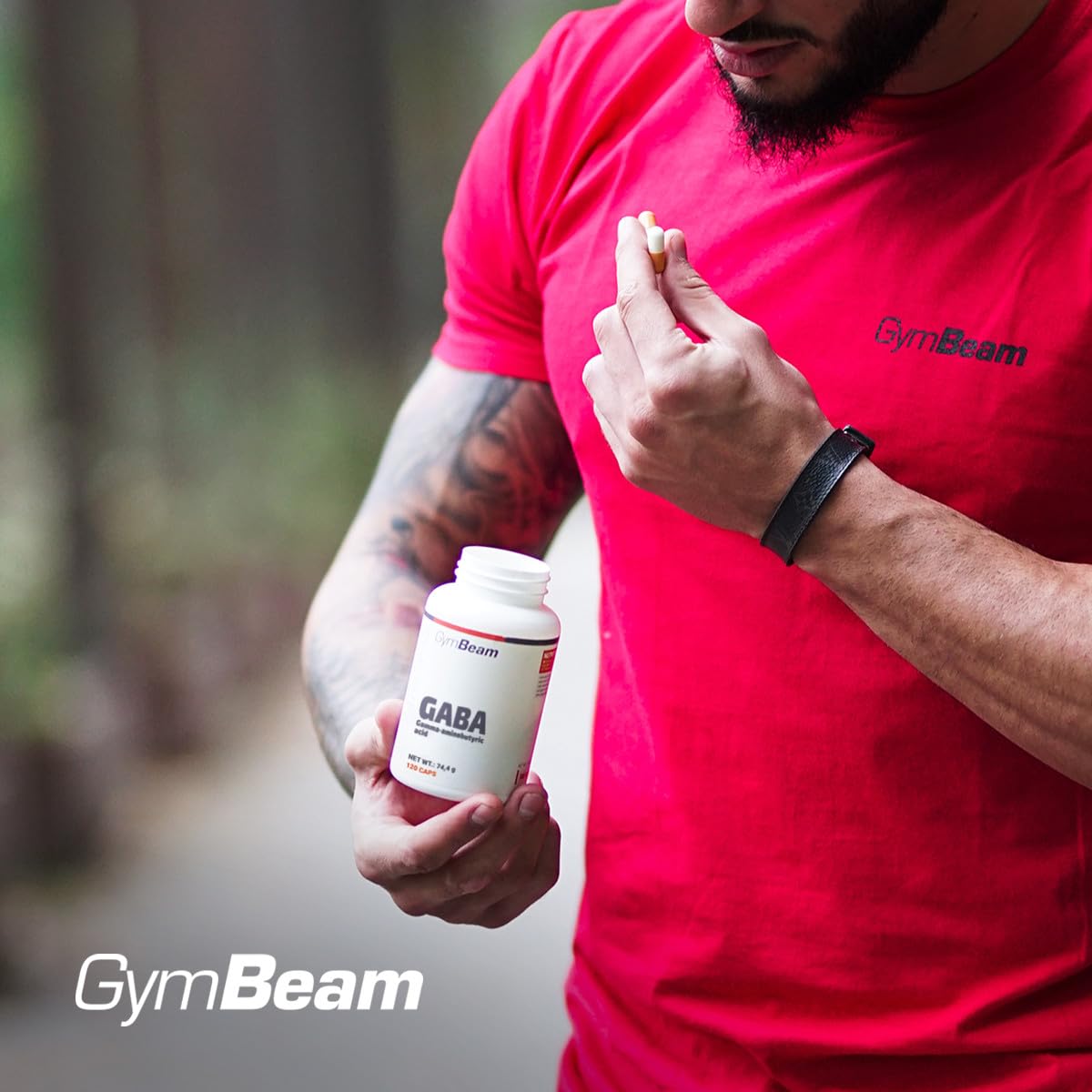 GymBeam GABA Integratore 1000 mg 120 Capsule Sonno