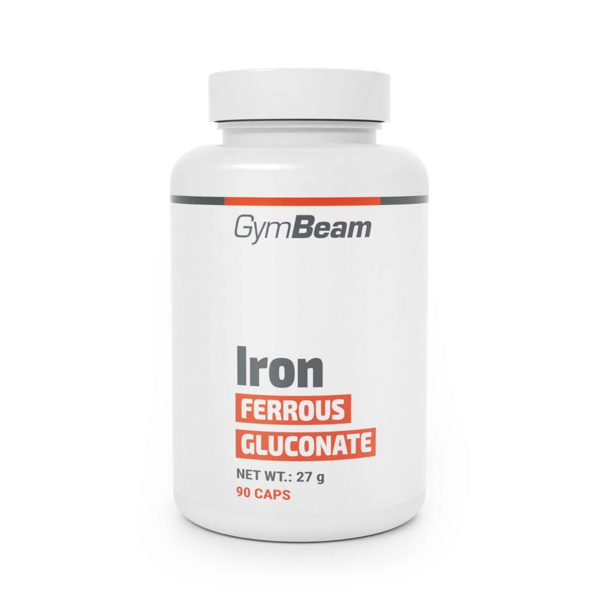 GymBeam Gluconato Ferroso 90 capsule ferro organico
